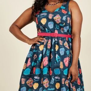 ISO MODCLOTH GEOLOGY DRESS OR SHIRT